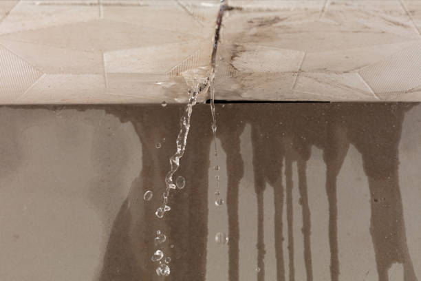 Professional Flood Damage Cleanup technician working in Manville, NJ